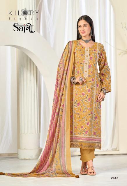 Kilory sajni cotton dress material wholesale in borivali
